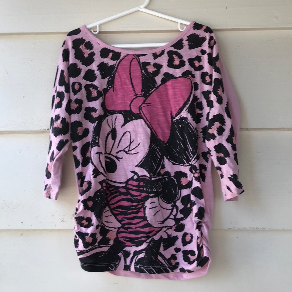 Girls Minnie Mouse shirt